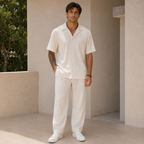 ROMMY Coastal Casual Shirt in White – Men's Shirt | Rommy
