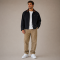 ROMMY Retro Lapel Jacket in Black – Men's Jacket | Rommy