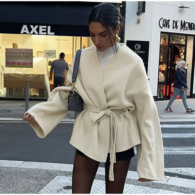 Hayes Loose Fit V-Neck Jacket