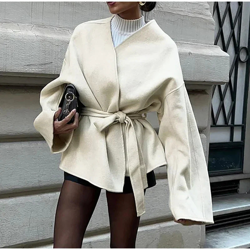 Hayes Loose Fit V-Neck Jacket