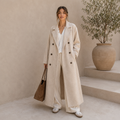 ROMMY Maeve Coat in Oatmeal – Women's Coat | Rommy