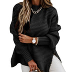 Alden Long-Sleeved Pullover Knitted Sweater
