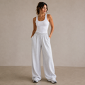 ROMMY Luxe Track Pant in Grey – Women's Track Pants | Rommy