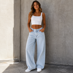 ROMMY Avery Jeans in Blue – Women's Jeans | Rommy