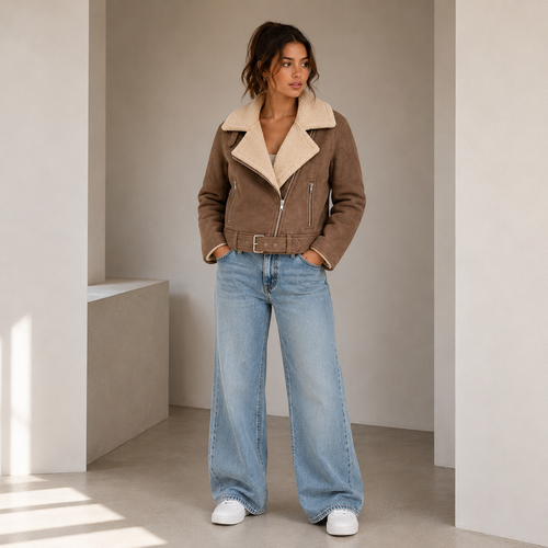 ROMMY Aspen Jacket in Light Brown – Women's Jacket | Rommy