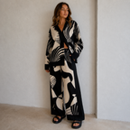 ROMMY Mason Graffiti Set in Black Print – Women's Co-ord Set | Rommy