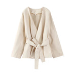 Hayes Loose Fit V-Neck Jacket